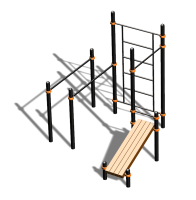 Спортивный комплекс воркаут ВС-98 в Ярославле