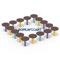 Бум-бревно Квадрат ДСК 3543 в Ярославле Бум-бревно Квадрат ДСК 3543 в Ярославле