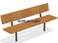 Диван уличный МАФ 1608 в Ярославле