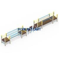 Детский спортивный комплекс Двойной мостик ДСК 3115 в Ярославле Детский спортивный комплекс Двойной мостик ДСК 3115 в Ярославле