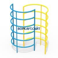 Шведская стенка полукруглая ДСК 3503 в Ярославле Шведская стенка полукруглая ДСК 3503 в Ярославле