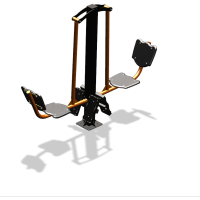 Уличный тренажер  "Жим ногами двойной"  УТ203 в Ярославле