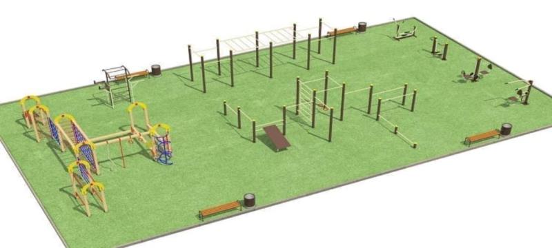 Проект спортивной площадки для любого возраста - 1 096 200 рублей. в Ярославле