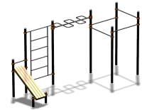Спортивный комплекс воркаут ВС-74 в Ярославле