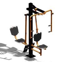 Уличный тренажер "Баттерфляй Жим ног" УТ347 в Ярославле