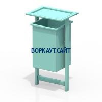 Урна с крышкой МАФ 1631 в Ярославле