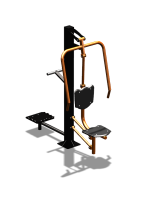 Уличный тренажер "Жим от груди Твистер" УТ328 в Ярославле