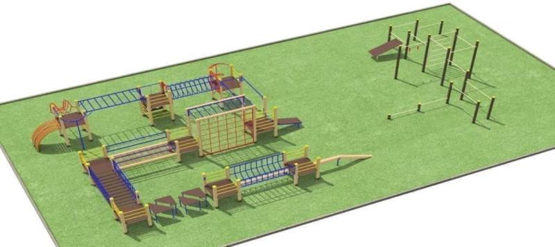 Проект спортплощадки с полосой препятствий - 1 178 100 рублей в Ярославле