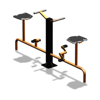 Уличный тренажер  "Вело двойной"   УТ211 в Ярославле