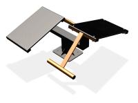 Уличный тренажер  "Скамья для пресса двойная"   УТ213 в Ярославле