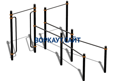Спортивный комплекс воркаут ВС-197 в Ярославле