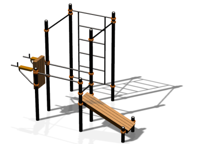 Спортивный комплекс воркаут ВС-82 в Ярославле
