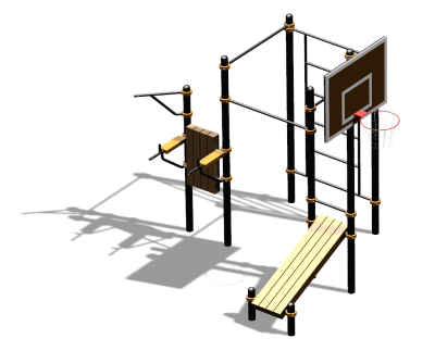 Спортивный комплекс воркаут ВС-94 в Ярославле