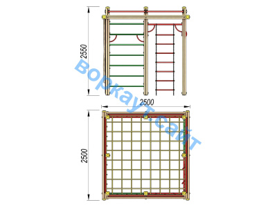 Детский спортивный комплекс ДСК 3110 в Ярославле Детский спортивный комплекс ДСК 3110 в Ярославле