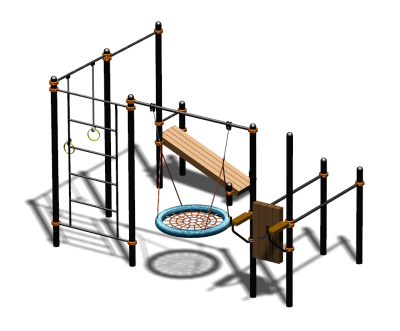 Спортивный комплекс воркаут ВС-97 в Ярославле