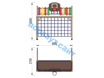 Детский спортивный комплекс ДСК 3101 в Ярославле