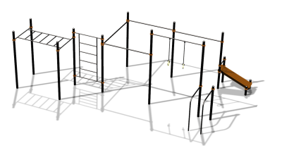Спортивный комплекс воркаут ВС-153 в Ярославле