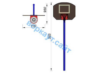 Баскетбольный щит СИО 3510 в Ярославле