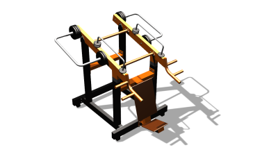 Силовой уличный тренажер  "Жим вверх"  УТ421 в Ярославле