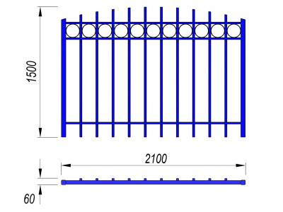 Ограждение спортивной площадки МАФ 5005 в Ярославле
