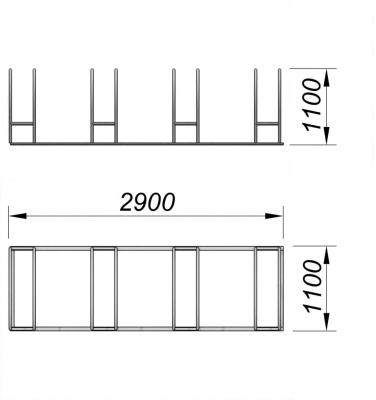 Велопарковка МАФ 6002 в Ярославле