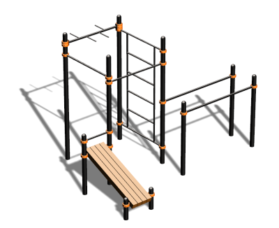 Спортивный комплекс воркаут ВС-91 в Ярославле