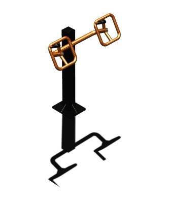 Уличный тренажер "Штурвал одинарный" УТ 122 в Ярославле