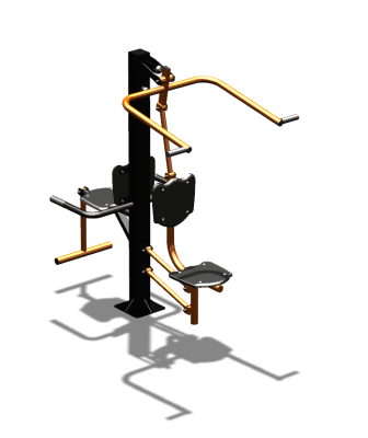 Уличный тренажер "Верхняя тяга Флекс" УТ325 в Ярославле