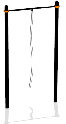 Турник с гимнастическим канатом ВС-34 в Ярославле