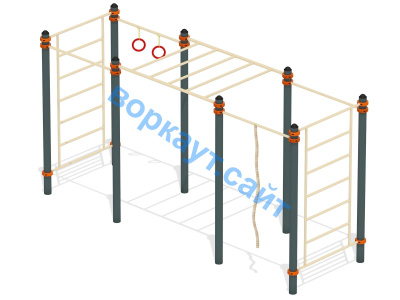 Воркаут комплекс гимнастический  ВС-24 в Ярославле