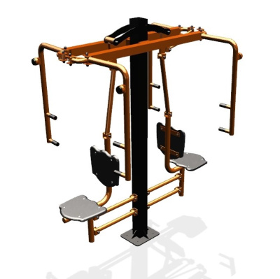 Уличный тренажер "Баттерфляй двойной"   УТ208 в Ярославле