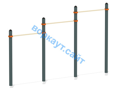 Турник тройной ВС-4 в Ярославле