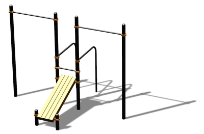 Спортивный комплекс воркаут ВС-132 в Ярославле