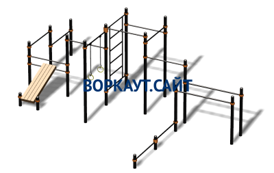 Спортивный комплекс воркаут ВС-51 в Ярославле