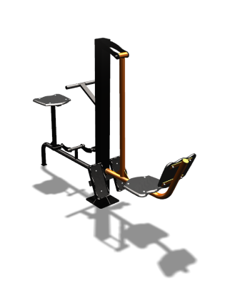 Уличный тренажер "Жим ногами Вело" УТ330 в Ярославле