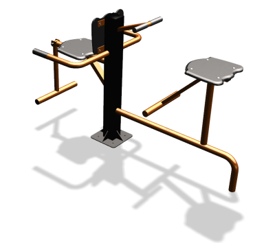Уличный тренажер "Флекс Твистер сидя" УТ343 в Ярославле