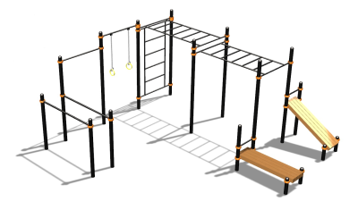 Спортивный комплекс воркаут ВС-71 в Ярославле