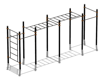 Спортивный комплекс воркаут ВС-75 в Ярославле