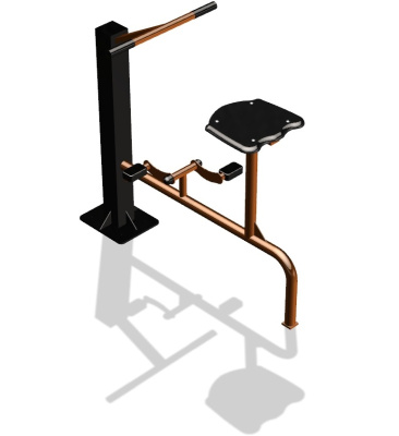 Уличный тренажер "Вело одинарный" УТ 117 в Ярославле