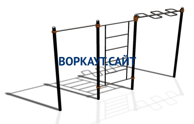 Спортивный комплекс воркаут ВС-129 в Ярославле