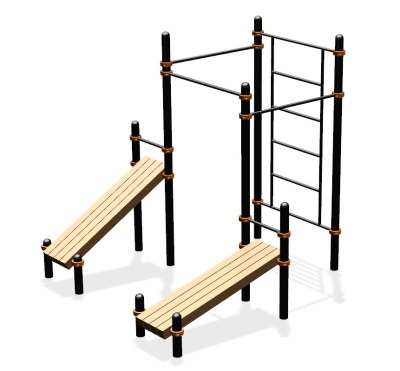 Спортивный комплекс воркаут ВС-42 в Ярославле