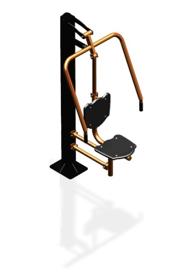 Уличный тренажер "Жим от груди одинарный" УТ 111 в Ярославле