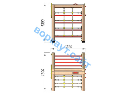 Детский спортивный комплекс ДСК 3201 в Ярославле