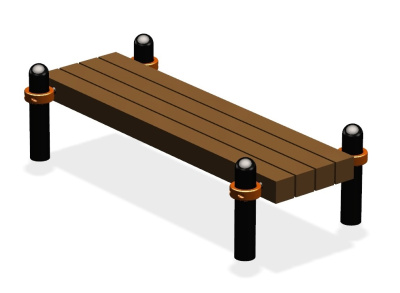 Воркаут скамья ВС-38 в Ярославле