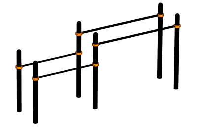 Брусья разновысокие ВС-15 в Ярославле