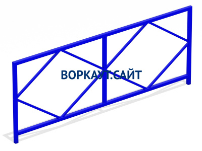 Ограждение площадки МАФ 5001 в Ярославле