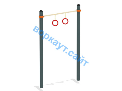 Турник с кольцами ВС-7 в Ярославле Турник с кольцами ВС-7 в Ярославле