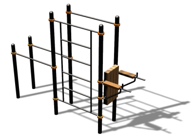 Спортивный комплекс воркаут ВС-137 в Ярославле