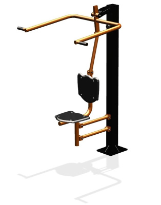 Уличный тренажер "Верхняя тяга одинарный" УТ 114 в Ярославле