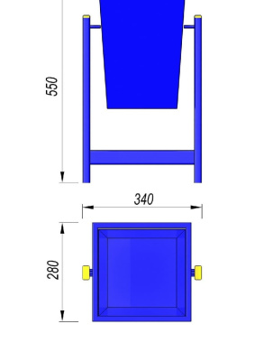 Урна МАФ 1630 в Ярославле